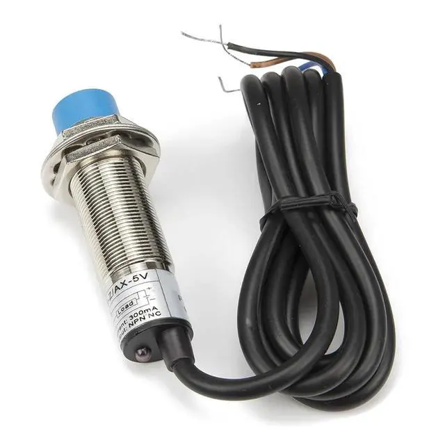 Alt view image 4 of 4 - 1pc M18 8mm Sensing 5V NPN PNP NO NC LJ18A3-8-Z/BX by AX Cylinder Proximity Sensor Switch Work Voltage 5VDC Special for MCU(BX NPN NO)