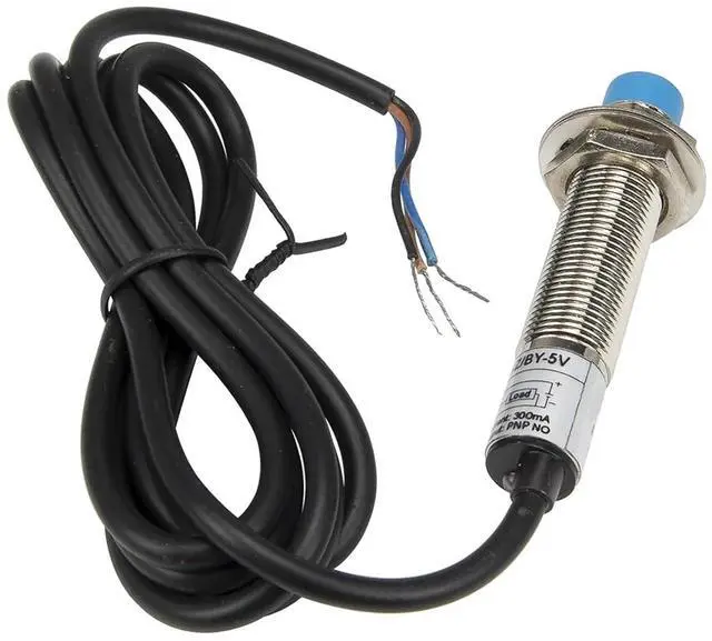 Alt view image 6 of 6 - 1pc M12 4mm Sensing 5V NPN PNP NO NC LJ12A3-4-Z/BX by AX Cylinder Proximity Sensor Switch Work Voltage 5VDC Special for MCU(by PNP NO)