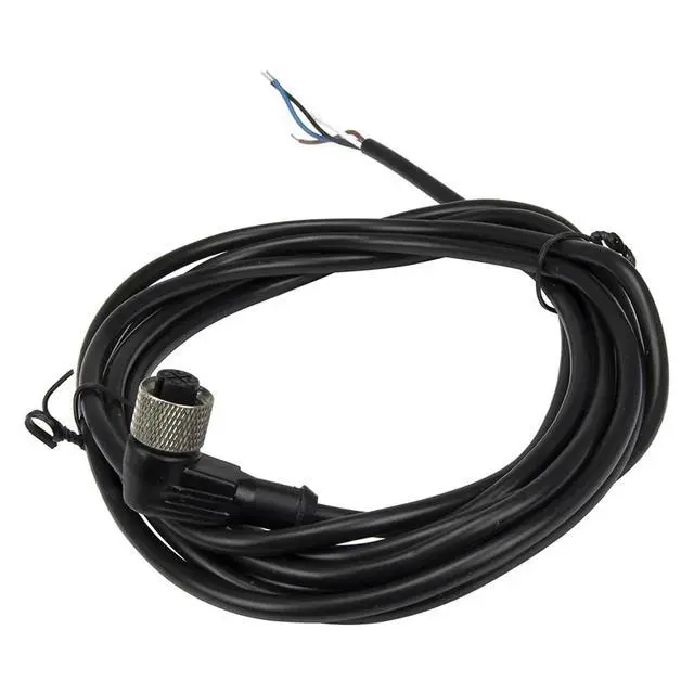 Alt view image 2 of 3 - 1pc FSC12-FB-4 M12 3m PVC Cable Sensor Connector 4 pins Bend Female Head for M12 NPN PNP NO+NC Proximity Sensor Switch