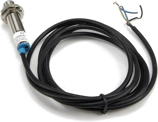 Alt view image 2 of 4 - 1pc M12x1x50 2mm Sensing NPN NO GAT2-12GM-N1 PNP NO GAT2-12GM-P1 General inductive Proximity Sensor Switch(N1 NPN NO)