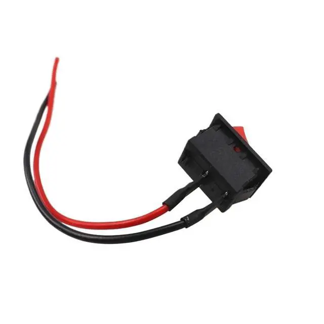 Alt view image 5 of 6 - 20pcs Push Button Switch Small car Circuit Wire Speaker Electrical mini Boat Shape Round line(Beige)