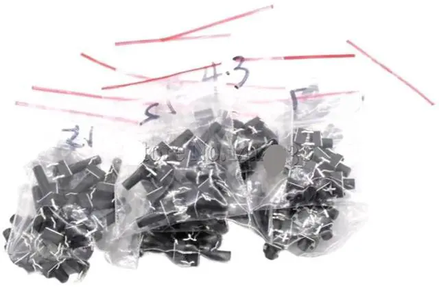 Main image of 12 Values 120PCS 6x6x4.3/5/6/7/8/9/10/11/12/13/14/15mm Tact Switch Tactile Push Button Switch Kit Sets DIP 4P Micro Switch