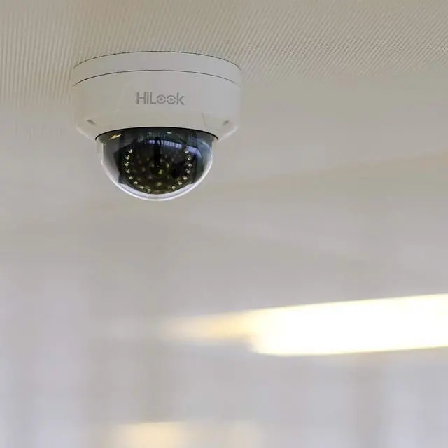 Alt view image 2 of 4 - Hilook AID110 Weather Proof Outdoor Dome 720P IP Camera, Grey