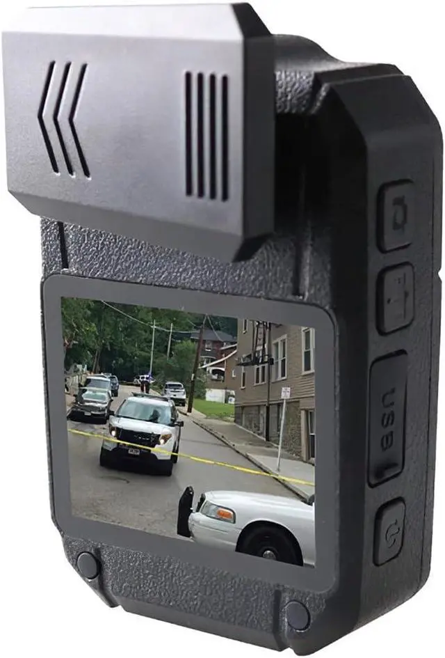 Alt view image 3 of 5 - Streetwise Security Products PFBCPHD Police Force Tactical Body Camera Pro HD