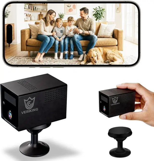 Main image of 4G LTE Cellular Security Camera Indoor no WIFI hidden camera 1080P HD