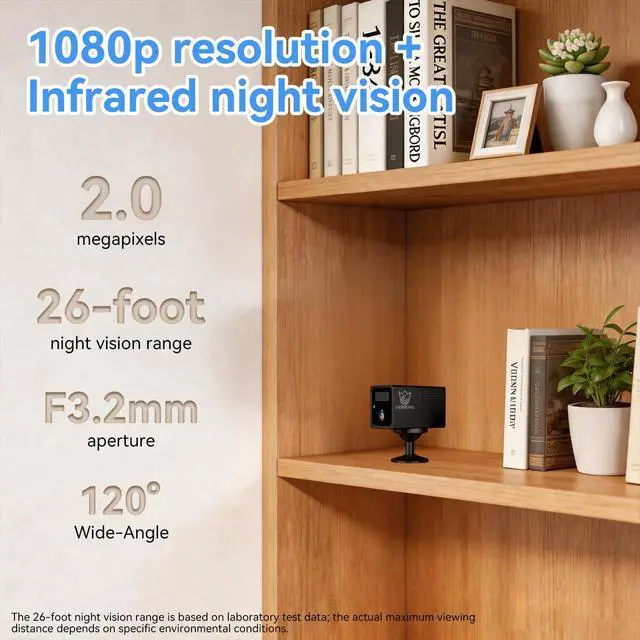 Alt view image 4 of 7 - 4G LTE Cellular Security Camera Indoor no WIFI hidden camera 1080P HD