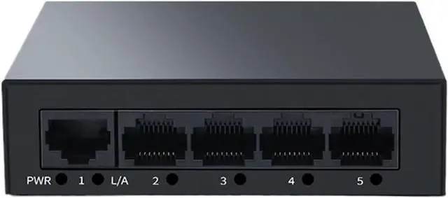 Main image of Business Ethernet switches 5 Port Gigabit Ethernet Switch 1000Mbps Metal Network Fast Switcher