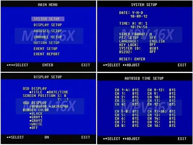 Alt view image 6 of 6 - 16-Channel BNC Video Multiplexer Picture-in-Picture Video Processor