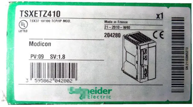 Main image of TSXETZ410 Ethernet Switch Module TSXETZ410 Sealed in Box 1 Year Warranty Fast
