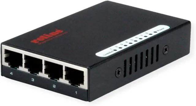 Main image of ROLINE Gigabit Ethernet Switch, Pocket, 8 Ports
