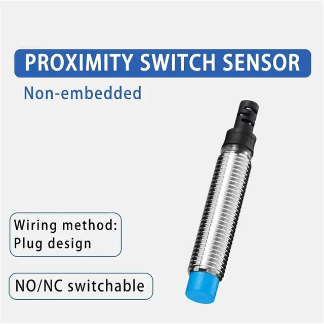 Alt view image 3 of 5 - 1pc M8 Inductive Proximity Switch Sensor Non-Flush 10-30V AC90-250V NPN PNP NO NC Output(PNP NC)