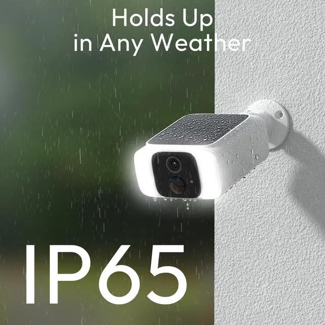 Alt view image 6 of 6 - 4Pack 5G WiFi Security Cameras Wireless Outdoor, Solar Outdoor Cameras for Home Security with AI Motion Detection & Siren, 2K Color Night Vision, 2-Way Talk, IP66 Waterproof, Cloud/SD