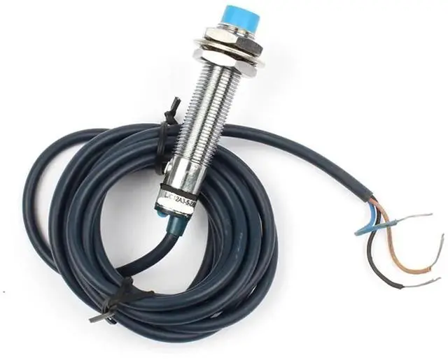 Main image of 1pc 12MM Cylindrical Capacitive Proximity Sensor Switch LJC12A3-5-Z/AX/AY/BX/BY PNP NPN NO/NC DC6-36V 5MM Detection Distance 3-Wire(LJC12A3 5 Z AY)