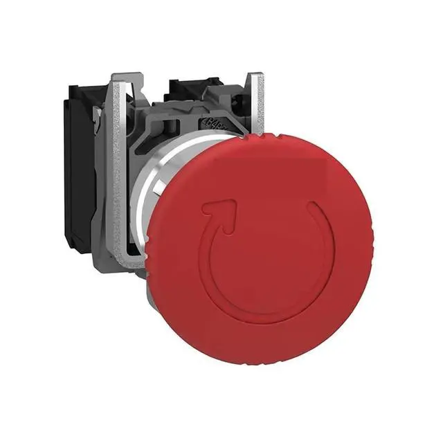 Alt view image 5 of 5 - Emergency Stop Button XB4-BT842 Series ZB4BS844 + ZB4BZ102 Emergency Stop Switch(ZB4BS944+ZB4BZ105)