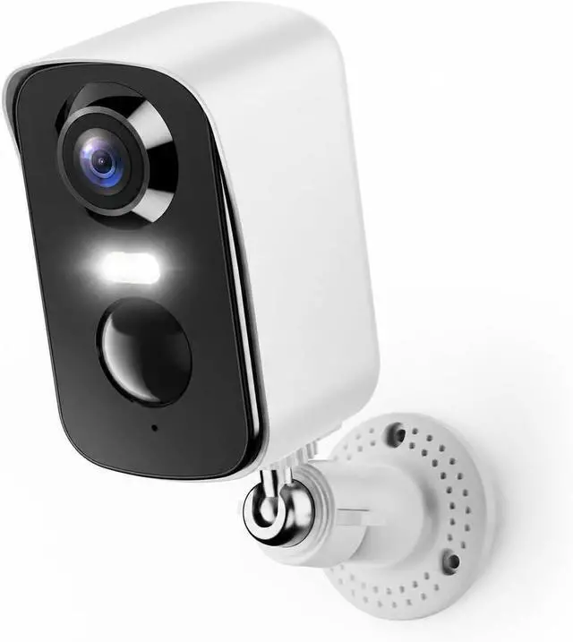 Main image of 2K 3MP Wireless Cameras for Home Security, 2.4G WiFi Security Cameras Wireless Outdoor with 5200mAh Battery, IP65 Weatherproof, Color Night Vision, AI Detection, 2-Way Audio