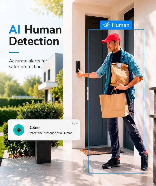 Alt view image 5 of 7 - H.265+ 8CH Security DVR Recorder for Home Security Camera System 8-Channel HD-TVI/CVI/XVI/AHD/CVBS & IP Analog Input, Pre-Installed 500G Hard Drive, 24/7 Recording, Motion Detection Alerts
