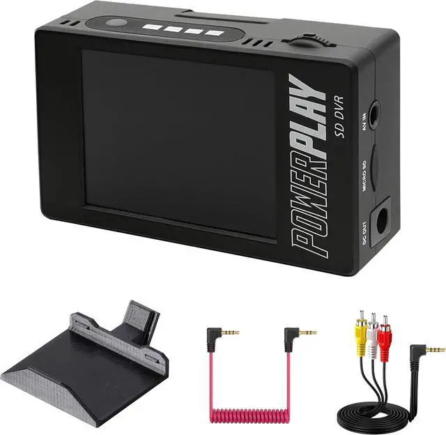 Main image of PowerPlay DVR Video Recorder Upgraded, 60fps Video Capture & Recording for Tapeless Camcorder, VHS, 8mm, Hi8, Mini DV Player, Analog AV/RCA to Digital Converter