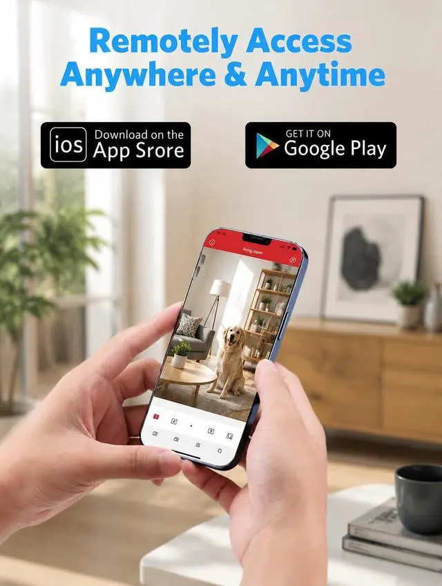 Alt view image 5 of 7 - Wireless Hidden Spy Cam WiFi HD 1080P, Indoor Wall Outlet Nanny Cameras No Audio, Motion Detection Loop Recording for Office Home Baby & Pet Security