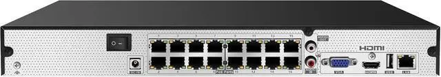 Alt view image 2 of 7 - Titanium Superlive Plus 4 Channel NVR with 4 Port PoE Built-in 4K 8MP, 80M Bandwidth in/Out, HDMI & VGA Output, Mobile View app (NO HDD Included)