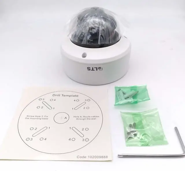 Alt view image 3 of 7 - LTS CMHD3523DWE-ZF 2MP Ultra-Low Light Dome Camera, 2.7 mm to 13.5 mm, varifocal Lens, auto Focus, Weatherproof IP67, BNC Connection