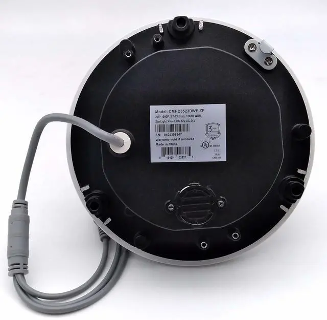 Alt view image 7 of 7 - LTS CMHD3523DWE-ZF 2MP Ultra-Low Light Dome Camera, 2.7 mm to 13.5 mm, varifocal Lens, auto Focus, Weatherproof IP67, BNC Connection