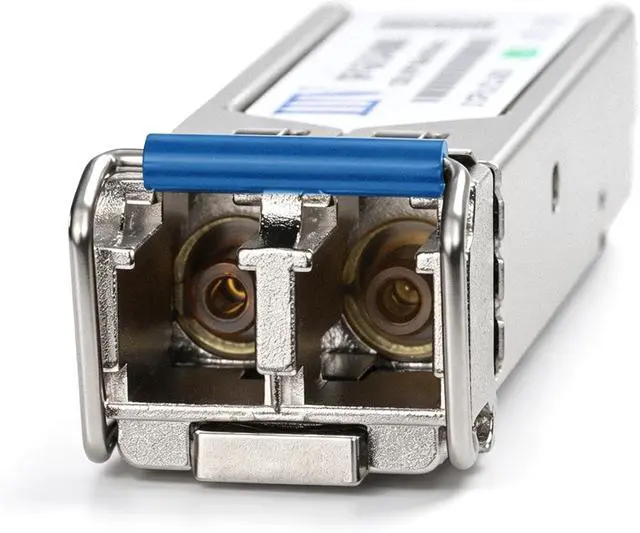 Alt view image 3 of 6 - 1000Base-LX SFP Transceiver, 1.25G Single Mode LC Module with DDM, 1310nm 20km Mini-Gbic Compatible with Cisco GLC-LH-SMD, Ubiquiti UniFi and More (10-Pack)