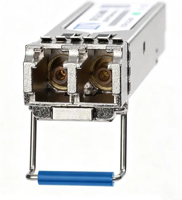 Alt view image 4 of 6 - 1000Base-LX SFP Transceiver, 1.25G Single Mode LC Module with DDM, 1310nm 20km Mini-Gbic Compatible with Cisco GLC-LH-SMD, Ubiquiti UniFi and More (10-Pack)