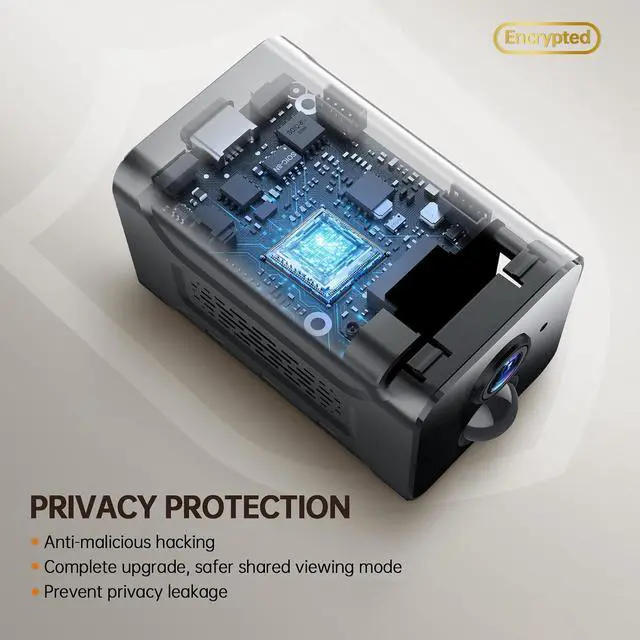 Alt view image 7 of 7 - Hidden Camera 2K HD Wireless Spy Camera with Audio/Video, Mini Indoor Camera for Home Security, AI Motion Detection, Night Vision, Built-in Siren, Two-Way Audio, 60-Day Battery Life
