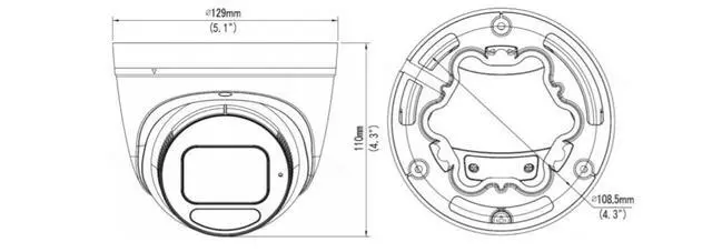 Alt view image 2 of 2 - Geovision GV-EBD4813 4MP IR Outdoor AI Network Dome Camera with 2.7 to 13.5 varifocal Lens