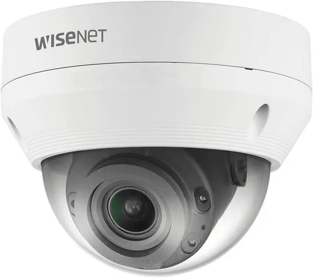Alt view image 2 of 2 - hanwha QNV-8080R 5 MP Network IR Vandal Resistant Dome Camera with Varifocal Lens