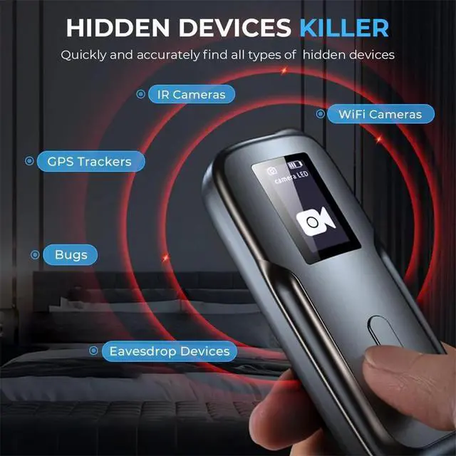 Alt view image 3 of 7 - Snifrect Hidden Camera Detector (Black)