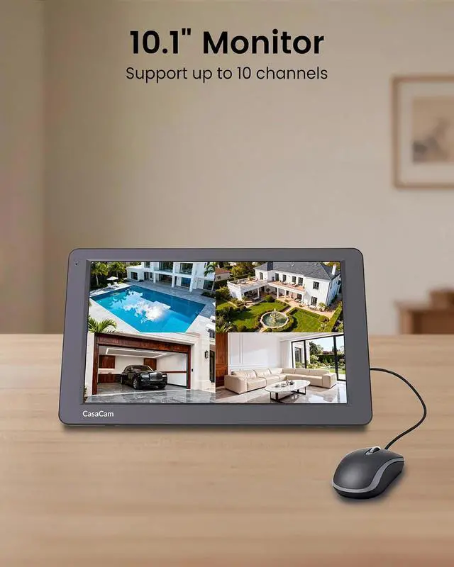 Alt view image 2 of 7 - CasaCam Wireless Security Camera System Duo