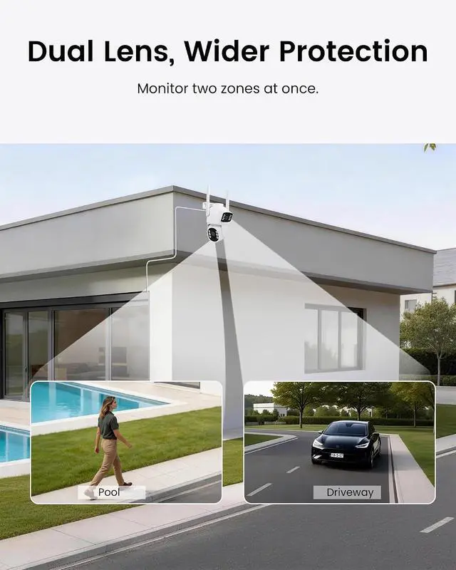 Alt view image 7 of 7 - CasaCam Wireless Security Camera System Duo