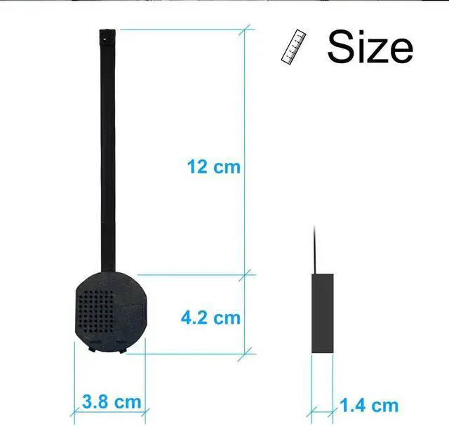 Alt view image 6 of 7 - WiFi IP Camera with Button Cover for Reading Text Remote Mobile Phone View Full HD 1080p Camera