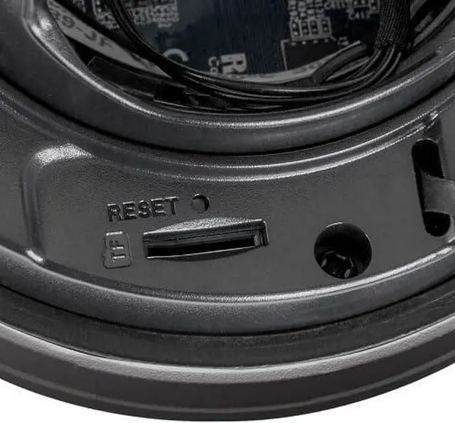 Main image of LUM-820-IP-DFB 8MP Dome IP Outdoor Camera, 2K Ultra HD, IR Night Vision, 2.8mm Lens, Black, IP67 Rated