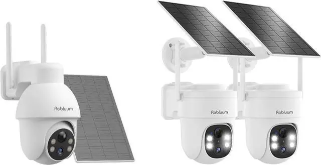 Main image of Security Camera Wireless Outdoor, 2K Solar Security Camera and 5MP Solar Camera Outdoor Wireless, Battery Powered 360°PTZ Camera
