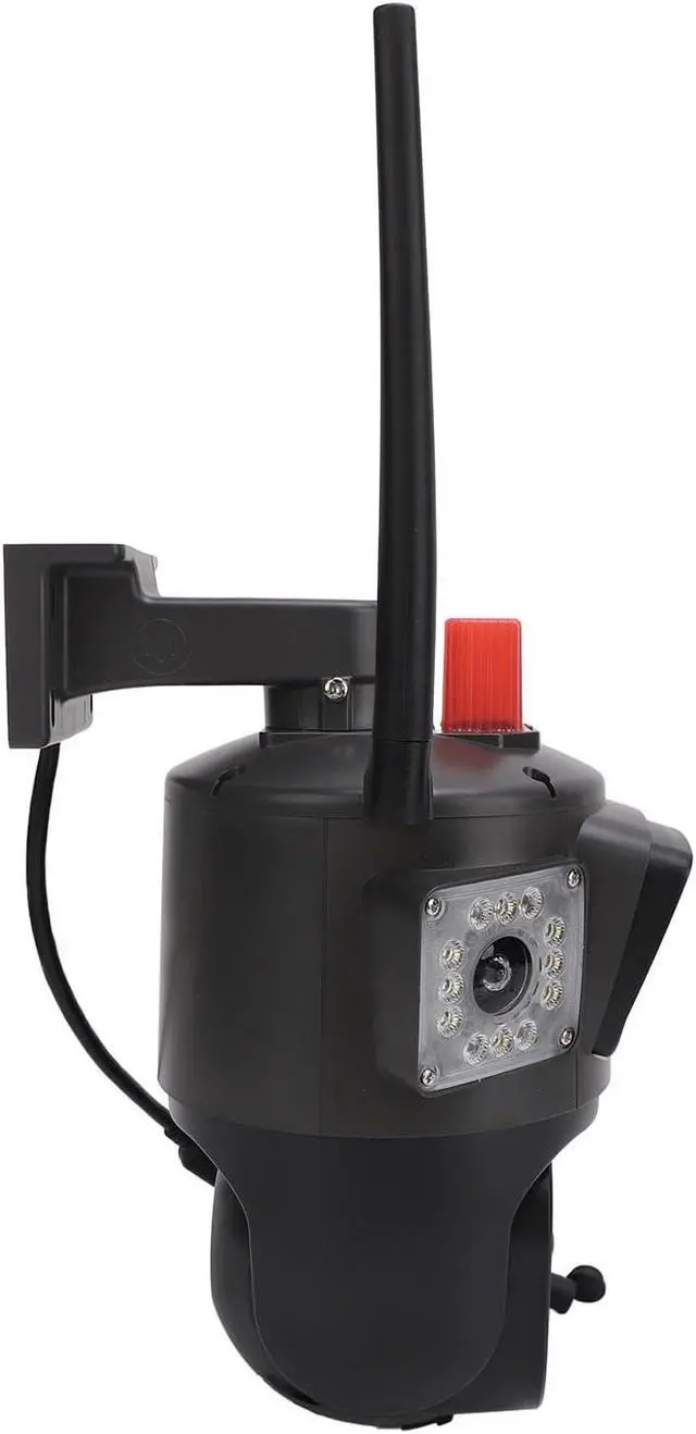 Alt view image 2 of 7 - Dioche 8MP 4K Triple Lens Outdoor Security Camera, Full Color Night Vision, Motion Detection, WiFi Surveillance, Cloud/128GB Storage, Waterproof, US Plug, Home Protection