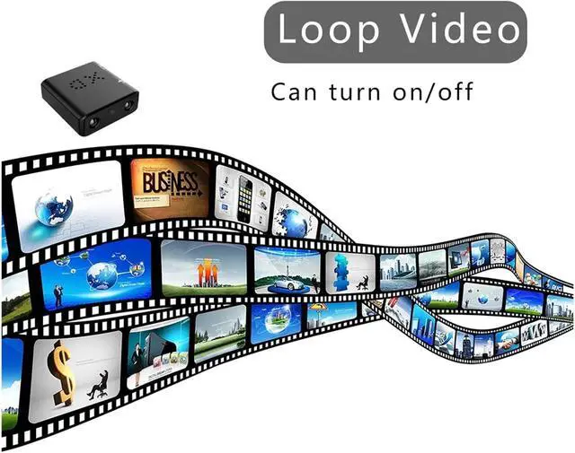 Alt view image 6 of 7 - 1080P Mini Home Security Camera with Night Vision & Motion Detection(Only Camera,with Battery)