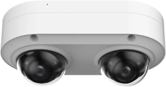 Main image of LTS Pro-X LXIP7742W2-28MDA IP 2x4MP Dual Lens PoE 100ft IR Mic Alarm I/O NDAA Dome Camera