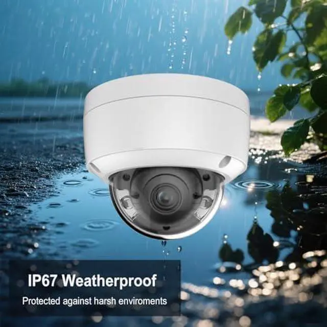 Alt view image 4 of 5 - DS-2CD2147G2-LSU Color-Vu 4MP POE IP Camera, 2.8mm, Outdoor IP67, IK10, WDR, Human & Vehicle Detection, H.265+, Built in Microphone, Work with iVMS-4200 Bundle with CB120 DS-1280ZJ-DM46 Conduit Base