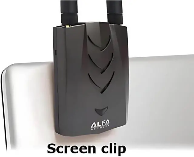 Alt view image 4 of 7 - Alfa AWUS036ACH Long-Range AC1200 Dual-Band USB WiFi Adapter, RTL8812AU Chipset Monitor Mode, Packet Injection, Aircrack-ng Compatible with Kali Linux, Windows, macOS