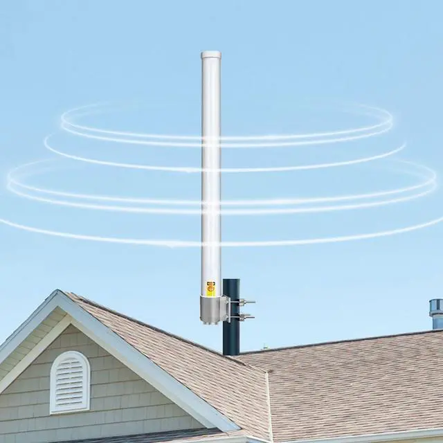 Alt view image 5 of 7 - Omni 4x4 MIMO 5G Antenna for T-Mobile, Outdoor 4G LTE Antennas N71 Cellular Hotspots Router Gateways, 600-6000MHz, 10meter Cable SMA