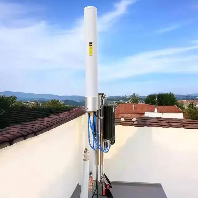 Alt view image 6 of 7 - Omni 4x4 MIMO 5G Antenna for T-Mobile, Outdoor 4G LTE Antennas N71 Cellular Hotspots Router Gateways, 600-6000MHz, 10meter Cable SMA