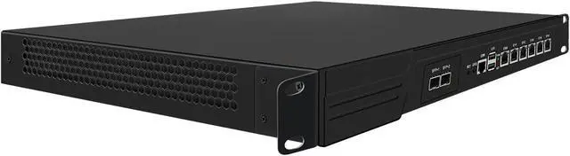 Alt view image 3 of 5 - 1U Firewall Appliance 10GbE, OPNsense, VPN, 3th Gen Core I5 3320M, 3340M, RJ16, 6 x Intel 2.5GbE I226-V, 2 x SFP+ 82599ES 10GbE, 8G RAM, 64G SSD