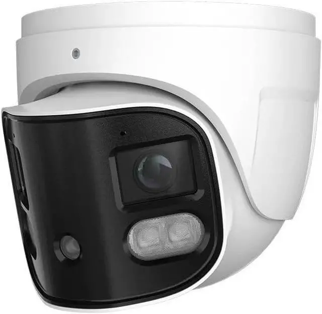 Alt view image 2 of 2 - Titanium IP-5DT8E3B-28 8MP 4K Panoramic Dual-Lens Turret Network Camera, NDAA Compliant