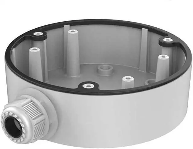 Alt view image 4 of 4 - Real HD DS-2CD2523G0-IS, 1080P 2MP 4MM Lens MINI POE IP Compact Dome Camera, H.265+, WDR, Support Audio & Alarm, IP66 Standard, IK08, 10M IR Distance, Bundle with CB120 DS-1280ZJ-DM46 Conduit Base