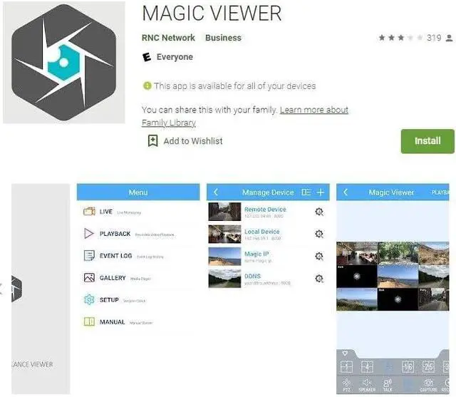 Alt view image 7 of 7 - Eyemax Prestige PVT Magic Series 16CH 5MP DVR System HD TVI CVI AHD 960H App: Magic Viewer -No HDD-