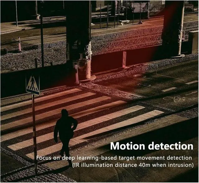 Alt view image 6 of 6 - 4MP 8MP 4K PoE IP Camera Motion Detection Built-in Mic IR 30M Outdoor Security Camera DS-2CD2043G2-IU DS-2CD2083G2-IU(2.8mm,4MP Camera)