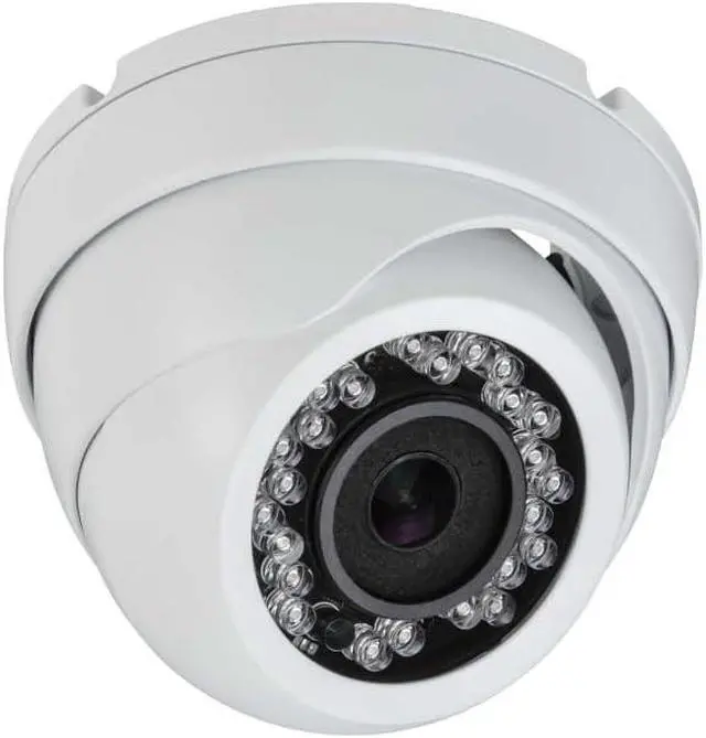Alt view image 2 of 4 - Eyemax TIB-B5022 Up to 5MP 4-in-1(TVI/CVI/AHD/CVBS) IR in/Outdoor Eyeball Camera w/ 24 IR Range up to 82ft(25m), 3.6mm Fixed Lens, IP66, DC 12V