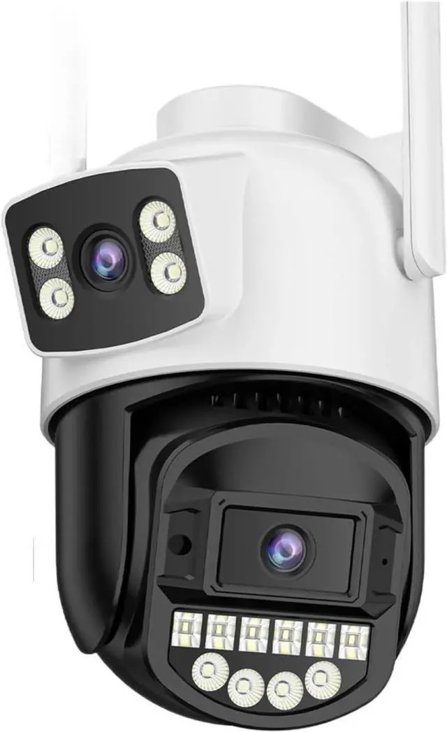 Main image of 5/8MP 5K Dual Screen 5G WiFi PTZ Camera 5X Zoom Email Alarm